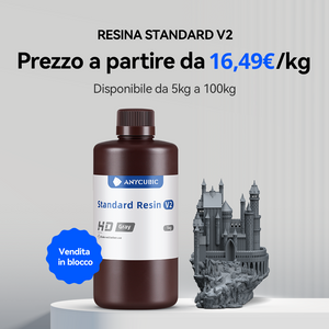 Resina Standard V2 10-100kg Offerte