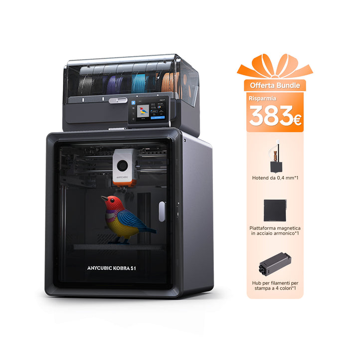 Kobra S1 Combo Tutto-in-Uno Bundle 4 Colori