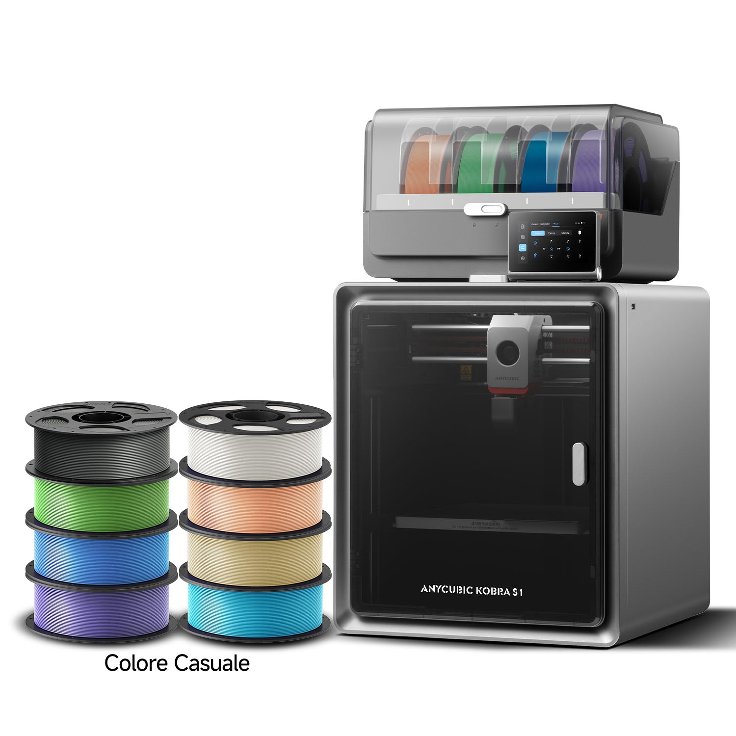 Anycubic Kobra S1 Combo: Stampa 3D multicolore economica | Anycubic