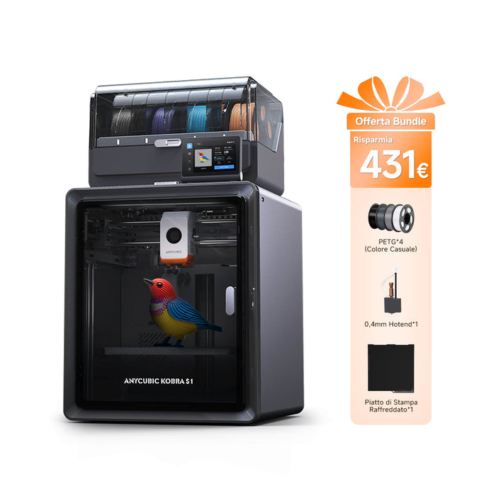 Kobra S1 Combo Tutto-in-Uno Bundle 4 Colori