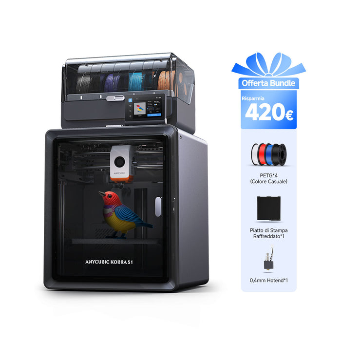 Kobra S1 Combo Tutto-in-Uno Bundle 4 Colori
