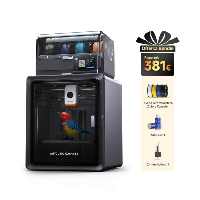 Kobra S1 Combo Tutto-in-Uno Bundle 4 Colori