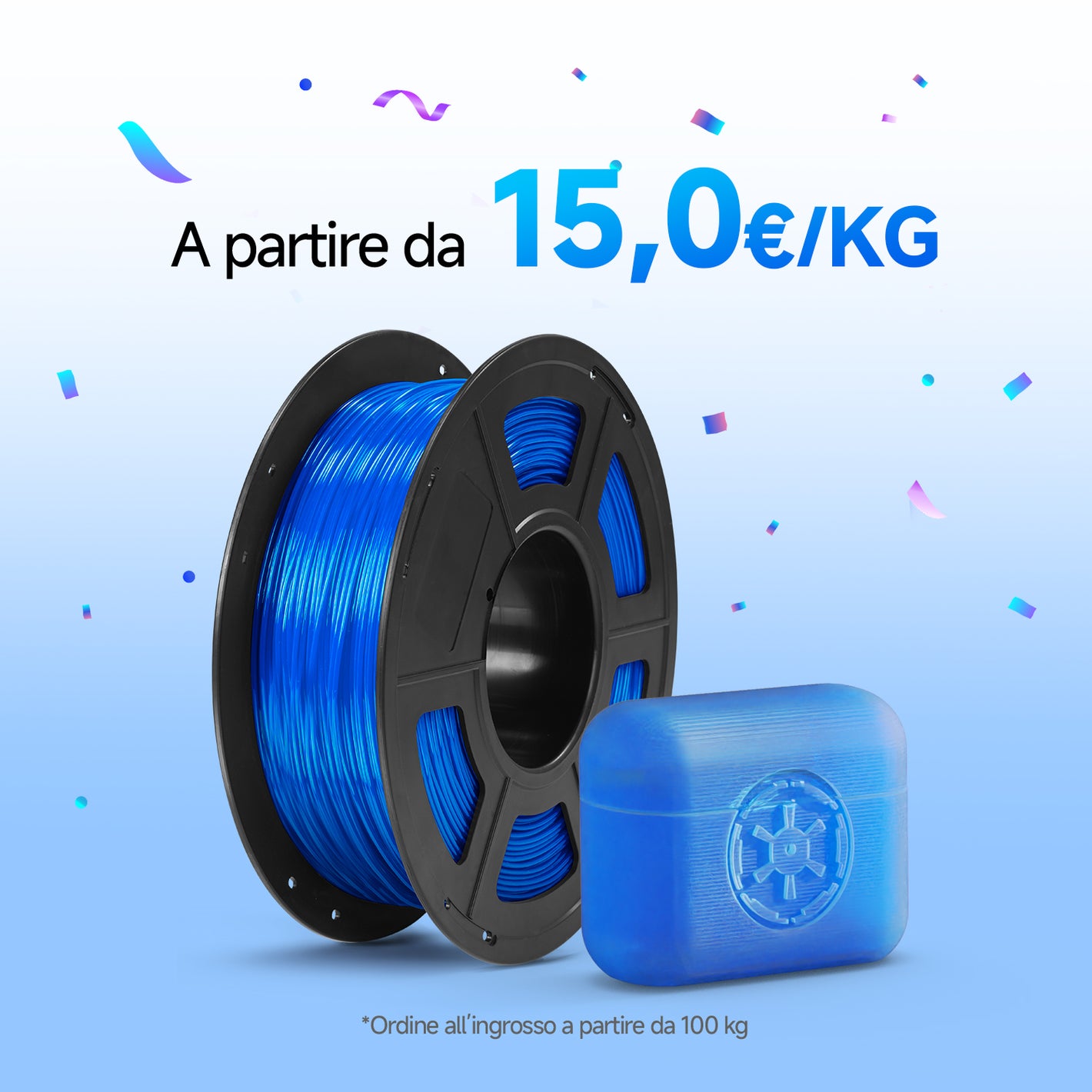 TPU 95A 10-100kg Offerte
