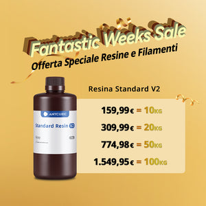 Resina Standard V2 10-100kg Offerte