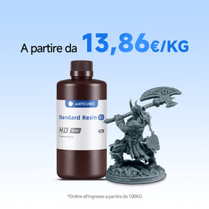 Resina Standard V2 10-100kg Offerte
