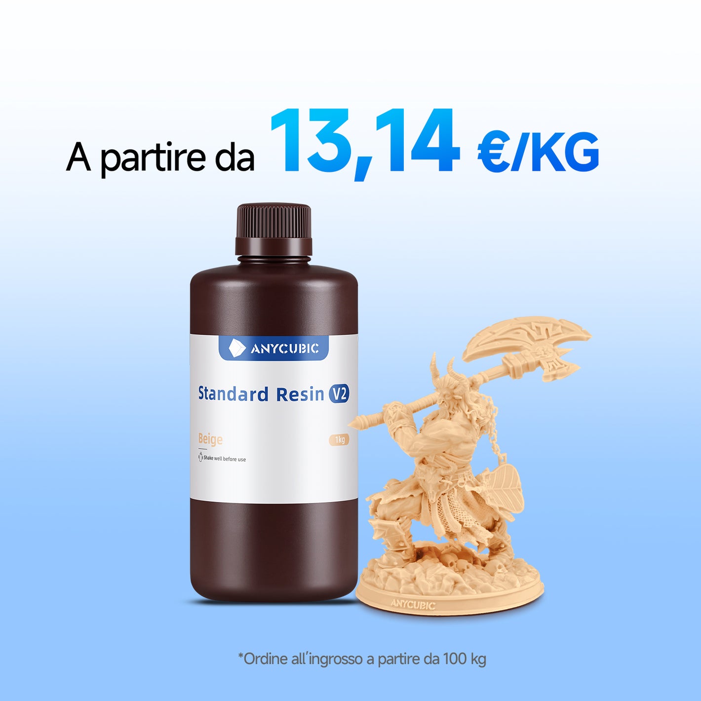 Resina Standard V2 10-100kg Offerte