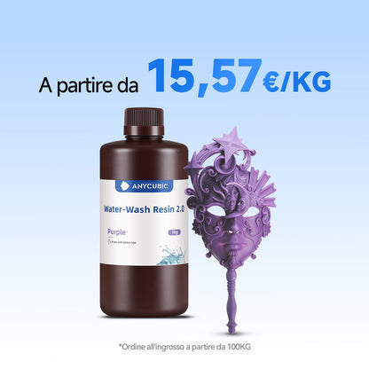 Resina Lavabile ad Acqua 2.0 10-100kg Offerte