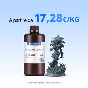 Resina ABS-Like 3.0 Lavabile ad Acqua 10-100kg Offerte