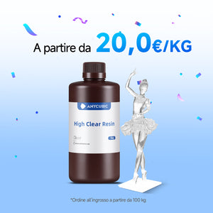 Resina Alta Trasparente 10-100kg Offerte