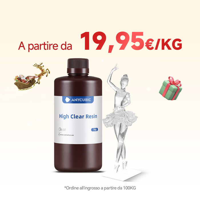 Resina Alta Trasparente 10-100kg Offerte