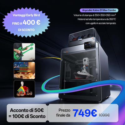 Anycubic Kobra S1 Max Combo Acconto