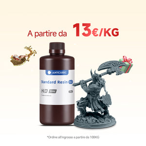 Resina Standard V2 10-100kg Offerte